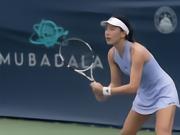 王欣瑜在WTA500华盛顿站遭遇淘汰，0-2不敌萨姆索诺娃